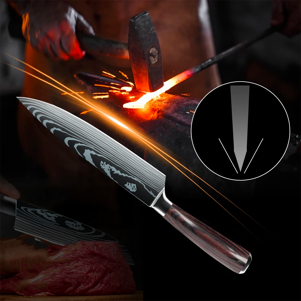 Coffret de couteaux de cuisine ChefBladeset® – Précision, élégance et performance